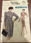 *LOVELY VTG 1980s TOP & SKIRT VOGUE Sewing Pattern 12-14-16 FF