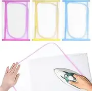 InnoHHustle 3 Pcs Pressing Cloth for Ironing Ironing Scorch Mesh Cloth Protective Heat Resistant Mesh Cloth Press Cloth Cloth Scorch-Saving Ironing Protector Insulation Pad Ironing Board Cover Pad