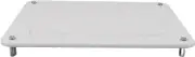 Bathroom Sink Organizer Quick Dry Sink Tray Diatomaceous Earth Dining Room (Grey) (Color : White)