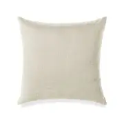 20 X 20 Inch Beige With Feather Down Insert Pillow