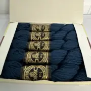5 Skeins #7297 Tapestry Yarn DMC Laine Colbert Persian Wool Navy Blue