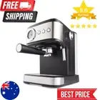 Espresso Coffee Machine Stainless Steel Easy Clean 1.5 Litres
