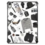 iPad Air 11-inch (M2/M3) iPad Impact Case black and white fasion