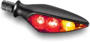 Kellermann Rhombus S DF Dark, 3in1 rear light/turn signal , color: Black Dark-Tinted , size: RR