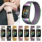 For Fitbit Charge 5 Tracker Milanese Band Metal Stainless Steel Magnet Strap
