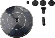 Solar Fountain Floating Pump Water Feature Garden Pool Bird Bath Pond Outdoor Outdoor Tool Parts For Garden