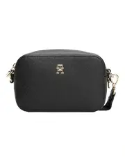 [Tommy Hilfiger] Monogram Camera Bag in Black