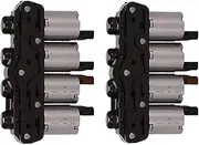2Pc 7Speed Transmission Solenoids Pack Set DQ200 0AM Compatible For AUDI Compatible For VW Compatible For SKODA SEAT Golf 7 FWD CA