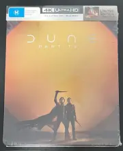 DUNE PART 2 4K UHD + Blu-ray STEELBOOK NEW