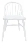 Vera Solid Oak Dining Chair - Set of 2 (White)