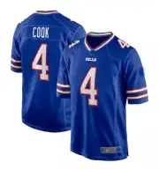 NWT Men's James Cook Royal Game Player Jersey All Stitched - Size Medium - New!!
