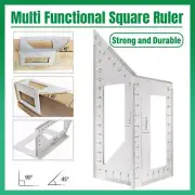 Right Angle Ruler Multifunctional Carpentry Tool Scribing Ruler Combination Tool