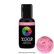 Vivid Edible Colour Gel Soft Pink 21g Icing Buttercream Fondant Dough