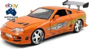 Fast & Furious 1:24 Diecast Vehicle: Brian'S Toyota Supra, Orange