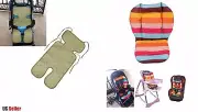 2-Pack Stroller Car Seat High Chair Waterproof Liner Cushion Pad Mat Cover