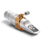 Ever-Ton STRENGTH 7 Metal SILVER Alto Sax Mouthpiece Made in Brazil