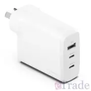 Cygnett PowerPlus 87W Multi Port Wall Charger 3 Port - USB A & USB C AC Adaptor