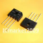 50 PCS KBU808 SIP-4 KBU 808 8.0 A Single-Phase Silicon Bridge Rectifier Diodes