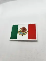 Mexico Flag 3D PVC Tactical Morale Patch – Hook Backed