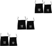 FRCOLOR 3sets Practical Hair Dryer Storage Bag Drawstring Hair Dryer Holder Large Capacity Waterproof for Home Hotel Dormitory 2pcs*3