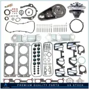 ✔Water Pump Full Gasket Bolts Set&Timing Chain Kit Fits 02 03-2005 Buick 3.4L