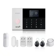 PGST PG-105 Tuya Smart GSM Wifi Alarm System for Home Wireless Security Alarm House Smart Life App Control Work with Ale