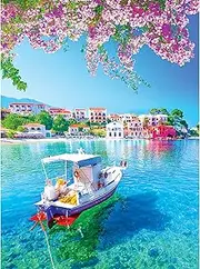 RoseArt - Kodak Premium - Assos Village - 1000 Piece Jigsaw Puzzle for Adults
