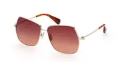 Max Mara MM0035-H 30F Women’s Sunglasses Gold Size 61