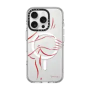 iPhone 16 Pro Clear Case MagSafe Compatible Body by Agathe Marty