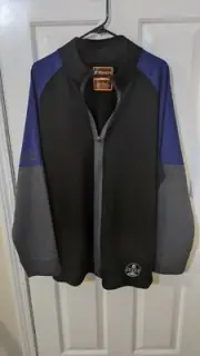 And1 Mens XL Full Zipp Warm Up Or Casual Sports Jacket Basketball Tennis Fitness