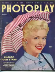 MAG: Photoplay 8/1953 -MacFadden-Doris Day-Jeff Chandler-Martin & Lewis-VG