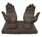 Mr Gecko Cast Iron Hand Made Cook Book Recipe Stand Holder Antique Rust