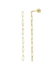 Sabrina Designs 14K Paperclip Link Earrings