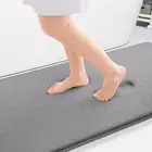 Memory Foam Bath Mat 59x34, Extra Soft and Absorbent Bathroom Mats, Non Slip ...