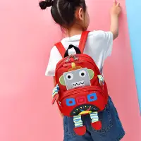 在飛比找蝦皮購物優惠-韓國機器人兒童包包2020春季新款繡花背包幼稚園寶寶防走失雙