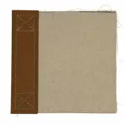 7 Gypsies, Canvas Album, Gypsy Book, Mini Book, Junk Journal, Khaki Canvas Book
