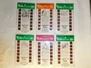 6 Vintage New & Sealed Tru-Vue Stereo Film Card Lot Snow White,Popeye,Cinderella
