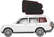 Genuine SNAPSHADES Port Window Shades for Mitsubishi Pajero/Montero/Shogun 4th Gen (V80; 2007-2021)
