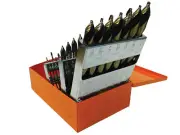 KnKut 29 Piece Mechanics Length Step Point Drill Bit Set KNK-29KK10 Brand New!