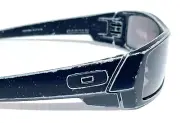 NEW Oakley GASCAN Distressed Black POLARIZED PRIZM Grey Lens Sunglass 9014-B9