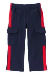 Gymboree Boys Pants Knit Mix N Match Navy Blue Cargo NWT 2t