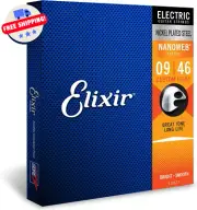 Electric Guitar Strings Polyweb Coating 6 String Set Custom Steel Nickel Elixir