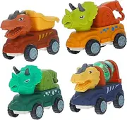 Toyvian 1 Set Dinosaur Construction Vehicle Novelty Dump Truck Engineering Car Models for Fun and Safe Plaything for Parties and Imaginative Adventures