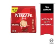 1 PACK X NESCAFE 3 in 1 Blend & Brew Original Instant Coffee 25 sticks