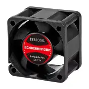 EverCool EC4028HH12BP 40mm x 28mm PWM Fan, 4Pin PWM