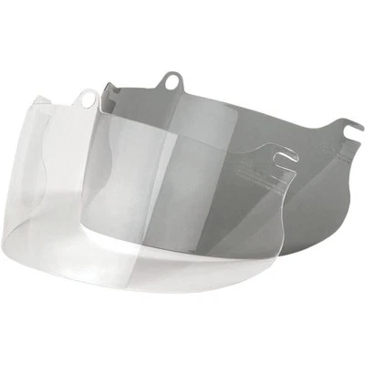 Z1r Universal Half-Helmet Face Shields - Smoke