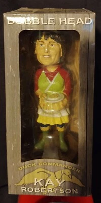 Duck Commander KAY Robertson Bobble Head New OVER 6 INCHES HIGH DENSITY RESIN