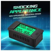 DC 0-300V 300A LCD Digital Voltmeter Ammeter Voltage Amp Power Panel Meter Set