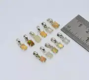WHOLESALE 11PC925 SOLID STERLING SILVER NATURAL ETHIOPIAN OPAL PENDANT LOT l001