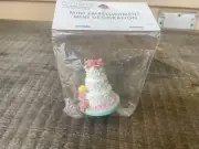 Mini three layer wedding cake